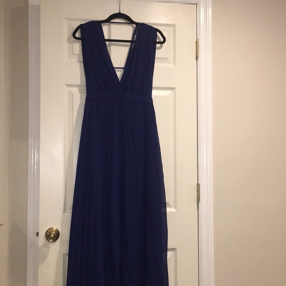 Royal blue ball gown by “asos” - Picture 2 of 9